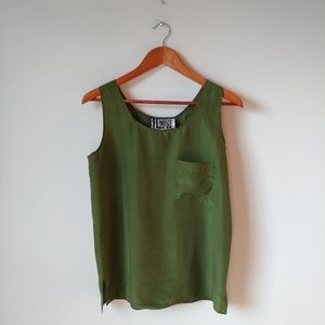 Forenza▪100% Silk Tank Top